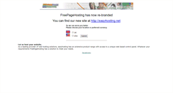 Desktop Screenshot of freepagehosting.net