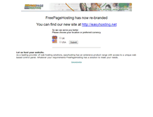 Tablet Screenshot of freepagehosting.net